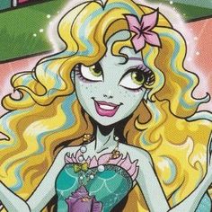 Lagoona Blue Icon, Monster High Icon, Frankie Stein, Blue Icon, Monster High Art