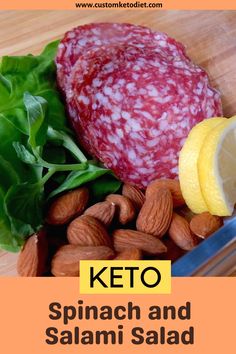 Salami Salad, Keto Spinach, Keto Banana Bread, Keto Pumpkin Pie, Keto Dishes, Easy Dessert Recipes Quick, Keto Chocolate Chip Cookies, Keto Recipes Breakfast