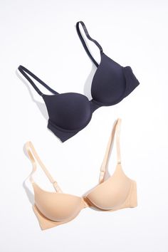 2 piece set includes both colors photographedAdjustable strapsPaddedpushup cupsUltra soft lightweight fabric w minimal lines and extra stretch for added comfort75 nylon 25 spandexHand washImported Pushup Bra, Christmas Clothes, Bra Set, 2 Piece Set, Push Up Bra, Lightweight Fabric, Christmas Outfit, Push Up, 2 Piece