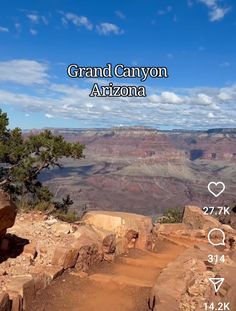 the grand canyon arizona map is shown on a phone screen with an arrow pointing to it