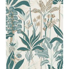 an image of a wallpaper with plants on it