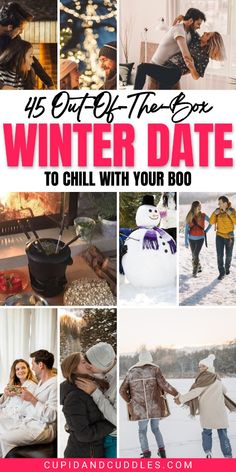 winter date ideas to chill with your boo - get out of the snow and have fun