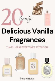 Vanilla Fragrance For Women, Best Vanilla Scents, The Best Perfumes For Women, Good Cheap Perfume, Best Feminine Perfumes, Soft Perfumes For Women, Top Vanilla Perfumes, Women’s Perfume