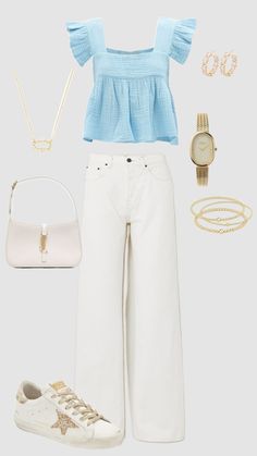 Preppy Modest Outfits, Outfits With Pants, Church Fits, Outfit Inspo Casual, Casual Day Outfits