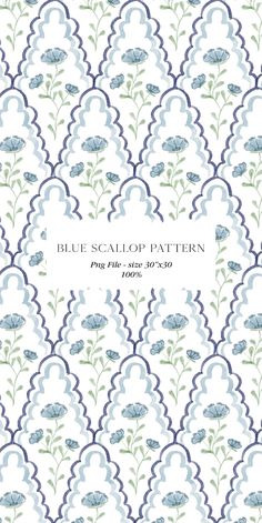 the blue and green pattern is featured in this book