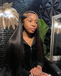 Hairstyle Wigs, Ali Grace Hair, Ali Grace, Straight Weave Hairstyles, Black Ponytail Hairstyles, Frontal Hairstyles, Wigs Hair