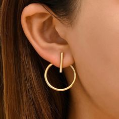 Gorgeous 1pair Geometric Earrings Jackets Earrings For Women And Girls . Materials: Alloy Colors: Golden Quantity:4pcs Conditions: New Violet Earrings, Blue Opal Earrings, Vintage Gold Earrings, Teal Earrings, Gold Bar Earrings, Minimalist Earrings Studs, Chunky Earrings, Earring Jackets, Beaded Tassel Earrings