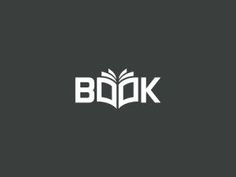 the book logo is shown on a dark background