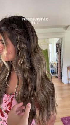 Cute Prom Hairstyles, Formal Hairstyles For Long Hair, Simple Prom Hair, Prom Hair Down, Hoco Hairstyles, Dance Hairstyles, Prom Hairstyles For Long Hair