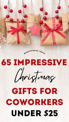 65 impressive Christmas gifts for coworkers under $25 on mindfulnessinspo.com Easy Office Gifts For Christmas, Office Staff Gifts For Christmas, Secret Santa Work Gift Ideas, Secret Santa Coworker Gifts, $25 Secret Santa Gift Ideas, Cheap Holiday Gift Ideas, Secret Santa Gifts For Guys, Diy Christmas Gift For Coworkers, Best Secret Santa Gifts For Women