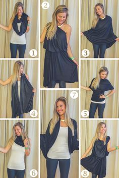 The BEST travel cardigan around from encircled.ca...hoping to win one from The Blonde Abroad! Scarf To Cardigan, Multiway Clothing, Travel Cardigan, Blonde Abroad, Travel Packing Outfits, Versatile Tops, Convertible Clothing, Reversible Clothing, Travel Scarf