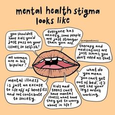 Mental Health Stigma, Mental Health Facts, Mental Health Awareness Month, Babe Quotes, Mental Energy, Mental Health Day, I'm Fine, What Do You Mean, Mental Health Support