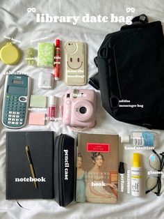 What’s In My Messenger Bag, Whats In My Messenger Bag, Messenger Bag Aesthetic, Reading Bag, Library Bag, Inside My Bag, Bags Aesthetic, Bagpack, Public Library