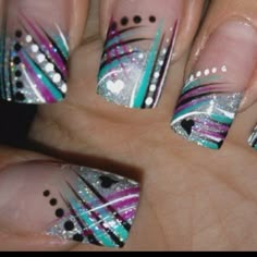 Cat Eye Acrylic Nails, Eye Acrylic Nails, Nail Art Easy, Abstract Nail, Nail Stuff, Nail Styles, Art Easy