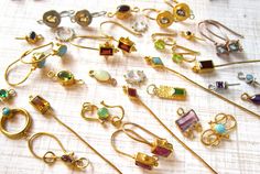 Topaz Gemstone, Ear Wire, Semi Precious Gemstones, Stone Jewelry, Jewelry Findings