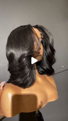 𝙈𝙮 𝙉𝙚𝙬 𝙇𝙤𝙤𝙠, 𝘽𝙚 𝙔𝙤𝙪𝙧𝙨𝙚𝙡𝙛 on Instagram: "Wavy middle part bob>>>This is real pretty! Die for the sexy curls😍😍❤️❤️ Hair: Limited Design Natural Black 5x6 Lace Closure Bob Wig  22inch Balayage Highlight 6X5 Glueless Wig =$139 20inch Body Wave 360 Lace Front Wig =$149 30inch Natural Black 13x4 Lace Front Wig =$199  🎁Up to 120$ Off X Buy 1 Get 1 Free 💸Shop Now Pay Later with 𝐊𝐥𝐚𝐫𝐧𝐚&𝐀𝐟𝐭𝐞𝐫𝐩𝐚𝐲 . . . #megalookhair #megalookwig #wigreview #wig #wigs #humanhairwig #wigmaker #wigmaking #wigfactory #wigforblackwoman #wiginfluencer #wiglife #bodywave #bobwig #bobwigs #curlybob #wiginfluencer #wigreview #boblife #wiginstall #lacewigs #lacemelt #deepwave #bobtutorial #wavyhairtutorial #blackgirlhairstyles" Bob Hairstyles For Black Women Sew In Closure, Layered Bob Lace Front Wig, How To Style Bob Wig, Deep Side Part Bob Quickweave, Long Bob Quick Weave, Middle Part Bob With Curls, Closure Bob Sew In, Middle Part Closure Bob, Middle Part Quick Weave Curls