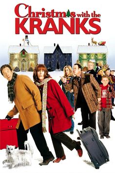 a movie poster for christmas with the kraniks