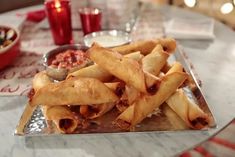 Giada's Holiday Handbook, Chicken Taquitos Recipe, Giada De Laurentiis Recipes, Giada Recipes, Taquitos Recipe, Chicken Taquitos, School Night, Giada De Laurentiis, Crispy Chicken