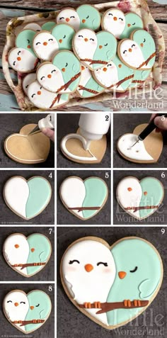 how to make heart shaped cookies with icing