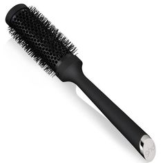 The GHD Ceramic Round Brush is the perfect tool to add volume and body to hair from the roots. features Hollow 35mm diameter barrel Professional design Soft touch handle for style control Cnd Colours, Wella Illumina, Brazilian Bond Builder, Colour Touch Wella, Nail Tek, Velcro Rollers, Wella Color Charm, Hot Rollers Hair, Joico Color