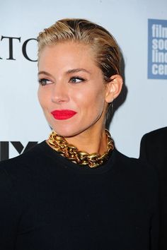 Sienna Miller Short Hair, Sienna Miller Bob, Mens Undercut, Short Slicked Back Hair, Sienna Miller Hair, New Hair Do, Slick Back, Slicked Back Hair