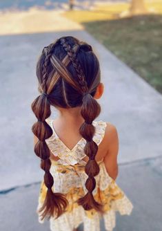 Thanksgiving Toddler Hairstyles, Thanksgiving Hairstyles For Kids, Picture Day Hairstyle, Party Hairstyles For Long Hair, Hairstyle For Kids, Easy Party Hairstyles, Picture Day Hair