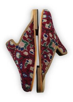 This style was created due to popular request from Artemis fans and team members alike. The easy mule shape pairs beautifully with luxurious hand-knotted Anatolian carpet, known for its velvety texture and fine traditional patterns. Our Carpet Slippers are handmade from vintage, hand-sourced Turkish carpets, which means that no two pairs will ever be alike. The Carpet Slippers pictured are the actual pair that you will receive. Men's Slippers, Daily Walk, Kilim Woven, Cobbler