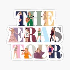 the eras tour poster sticker