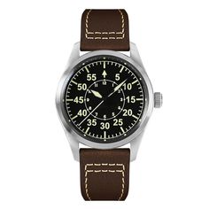 Fashion Pilot Wristwatch_5 Hexagon Logo, Chrono Watches, Pilot Watch, San Martin, Military Men, Mechanical Movement, Green Light, Military Fashion