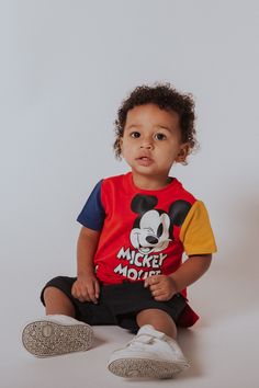 RAGS t-shirts are made with an incredibly soft modal cotton fabric that your kid will want to wear over and over again. Kids love the softness, tag-free comfort, and of course Mickey Mouse! You will love the quality and durability of this tee that you can hand down or pass on. Available in 2T to 11/12Y. Toddler boy fashion Toddler boy outfits Baby boy fashion Baby boy style Little boy outfits Toddler outfits Gender neutral outfits Little boy swag what to wear to Disney for kids Boys Disney Shirts, Outfits Gender Neutral, Gender Neutral Outfits, Baby Boy Style, Neutral Outfits