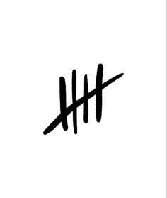 a black and white photo of the letter h