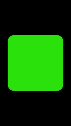 a green rectangular button on a black background