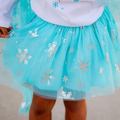 TUTUS – Sweet Wink Snowflake Costume Tutu, Snow Flake Skirt, Princess Shirt, Snow Princess, Princess Tutu, Baby Tutu, Blue Tulle, Bow Hair Accessories, Princess Outfits