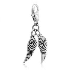 PRICES MAY VARY. Angel Charms for Jewelry Making or Arts and Crafts: 10 silver toned pieces for one great value price! Used for bracelets, earrings, necklaces, pendants, wing craft, etc. Beautiful Bracelet Making Supplies: Symbolizing love and protection, add a guardian angel touch to your DIY jewelry. Small enough trinket to fit on any jewelry. Silver Pendant Charms: Wings are 1 1/4" x 2/8". Clip on with lobster clasp. Makes for great DIY jewelry accessory. These charm angel pendants make for t Clip On Charms, Silver Wings, Accessories Diy Jewelry, Vintage Clip, Charm Gift, Sister Gifts, Jewelry Making Supplies, Best Friend Gifts, Angel Wings