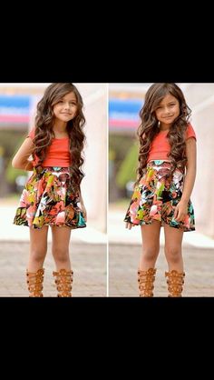 Awkward moment when a 5 year old dresses better than you Peplum Tops, Cool Baby, Heidi Klum, Dresses Kids Girl, Fashion Kids