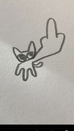 a drawing of a cat with glasses on it's head and the caption says, i love cats