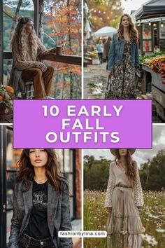 🌟 Elevate your street style with these edgy and cool pieces. From leather jackets to ripped jeans, these items will add a touch of attitude to your look. 🔥 #StreetStyle #EdgyFashion #CoolAndCasual #FashionInspo #StyleInspo #FashionGoals #StyleGoals #InstaFashion #FashionBlogger Southern Fall Outfits, Early Autumn Outfit, Early Fall Outfits, Perfect Fall Outfit, Trendy Fall Outfits, Outfit Inspiration Fall