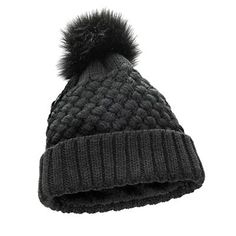 Xetra Women's Cable Knit Hat, T8KCP-BLK Warm Knit Hats For Winter, Warm Knit Winter Hats, Winter Cable Knit Hats For Cold Weather, Thick Warm Hats For Cold Weather, Thick Winter Hats For Cold Weather, Soft Knit Crochet Hat For Winter, Soft Knit Crochet Winter Hat, Soft Knit Winter Hat, Winter Soft Knit Hat