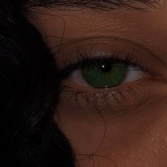 Big Green Eyes Aesthetic, Green Eyes Black Woman, Disney Princesses Aesthetic, Jade Green Eyes, Green Eyes Dark Hair, Deep Green Eyes, Princesses Aesthetic, Emerald Green Eyes, Dark Green Eyes