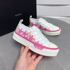 Size: 35-47 It comes with Dust box, Care manual, Tag, and Paper bag.Size Guide: Amiri Shoes, Pink Star, Louis Vuitton Sandals, Louis Vuitton Boots, Chic Handbags, Timeless Handbag, Luxe Fashion, Bags Designer Fashion, White Canvas