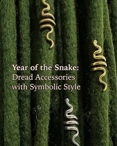 Embrace the spirit of the Snake Year with our collection of unique dreadlock beads, featuring stunning snake-inspired designs. #SnakeYearStyle
#DreadlockBeads
#DreadlockJewelry
#UniqueDreads
#SnakeInspired
#DreadlockAccessories
#YearOfTheSnake
#DreadlockRefresh
#SnakeBeads
#DreadlockGoals
#BohoDreads
#DreadsInspiration
#FestivalDreads
#HairArt
#DreadlockStyle Dreadlock Jewelry, Dreadlock Accessories, Dreadlock Beads, Dreadlock Style, Year Of The Snake, Festival Hair, Hair Art, Design Inspiration, Festival