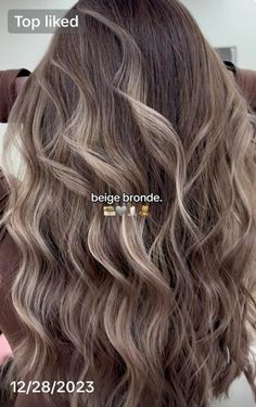 Winter Light Brown Hair Balayage, Ashy Balayage On Light Brown Hair, Cool Ashy Brunette Balayage, Light Blonde With Brown Highlights, Ash Brown Balayage With Highlights, Ash Blonde Vs Ash Brown, Ashy Balayage Short Hair, Medium Brown Ash Hair Color, Brown Hair Icy Blonde Highlights