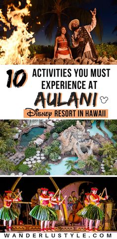 the top 10 activities you must experience at disney resort in hawaii