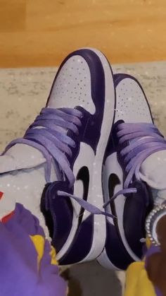 Purple Jordan 1s, Purple Jordans, Adidas Shoes Outfit