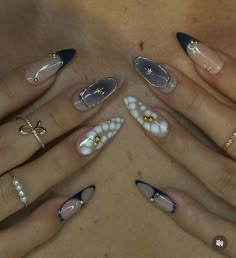 Baddie Almond Nails, Classy Nails, Nails Inspo, Nail Inspo, Makeup, Make Up