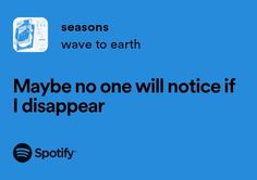 Relatable Song Lyrics, Wave To Earth, Song Suggestions