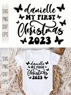 1.25 USD >>> Welcome to Little Creative Island <<< Please read the entire listing before purchasing! This is a DIGITAL product. I will NOT be sending or mailing a physical product. This item is created ONLY for the customer to use with cutting machine software, such as Cricut Design Space or Silhouette Studio Designer Edition. You are responsible for know... My First Christmas Svg,Christmas Onesie Svg,Christmas Svg,Baby Christmas Shirt Svg,Christmas Shirt,Merry Christmas S... My First Christmas Svg, First Christmas Svg, Baby Christmas Shirt, Merry And Bright Svg, Christmas Shirt Svg, Christmas Shirts For Kids, Christmas Onesie, Winter Svg, My First Christmas