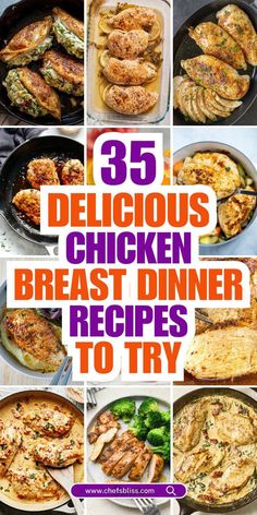 the best chicken breast dinner recipes to try