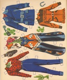 an advertisement for children's clothing from the 1950's, featuring spider - man gloves