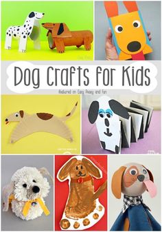 dog crafts for kids that are easy and fun